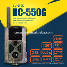 Ftm SMS HC550G da câmera MMS GPRS da fuga dos animais selvagens de 16MP 0.5s 3G